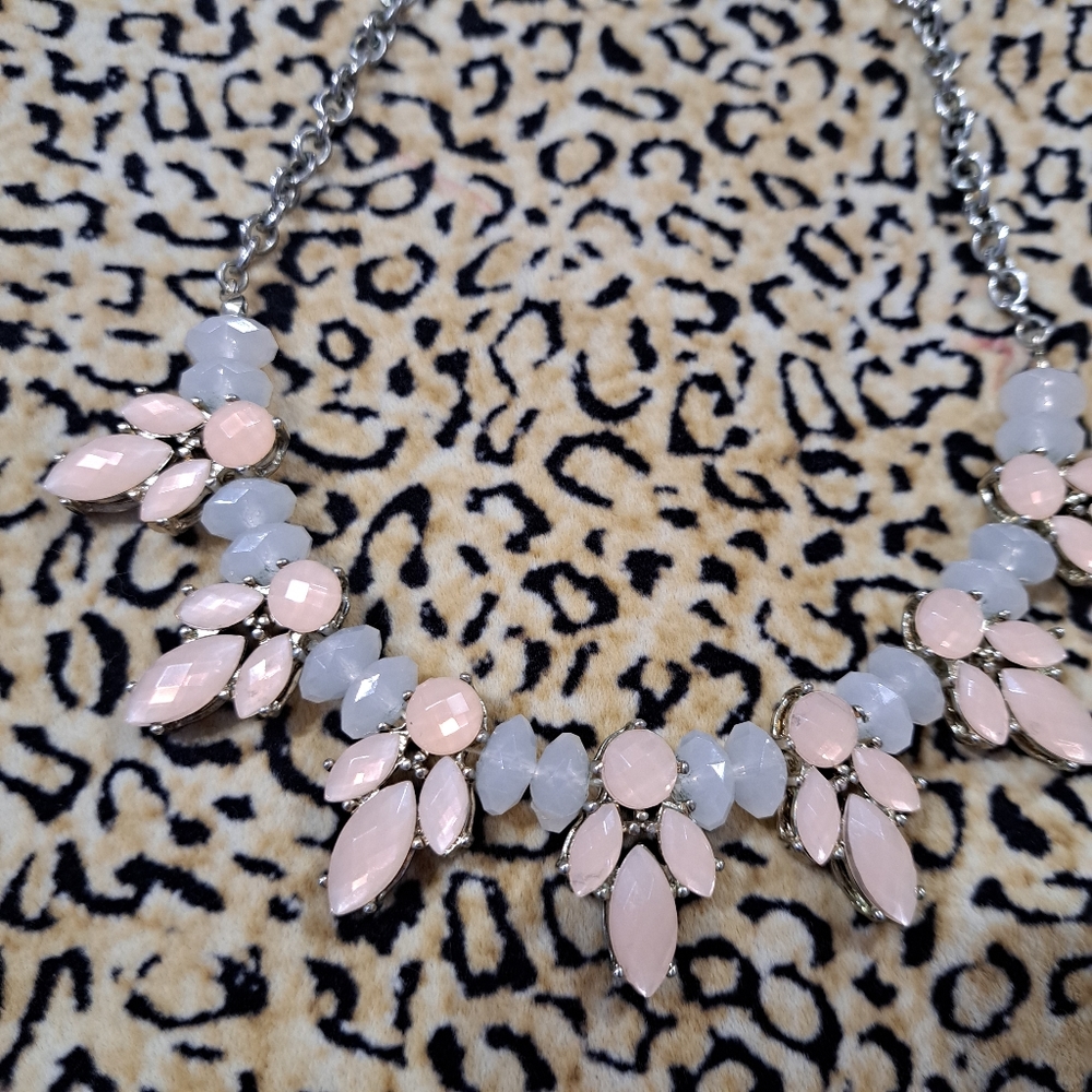 🌈GEMSTONE CHAIN CHOKER NECKLACE